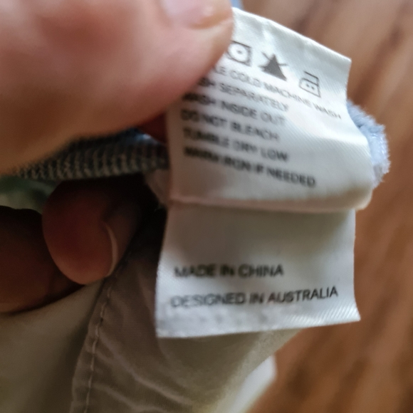 Zimmermann Denim 1 Faded Blue Distressed Knee Lenght with Waist Strap Belt Skirt - Picture 11 of 11